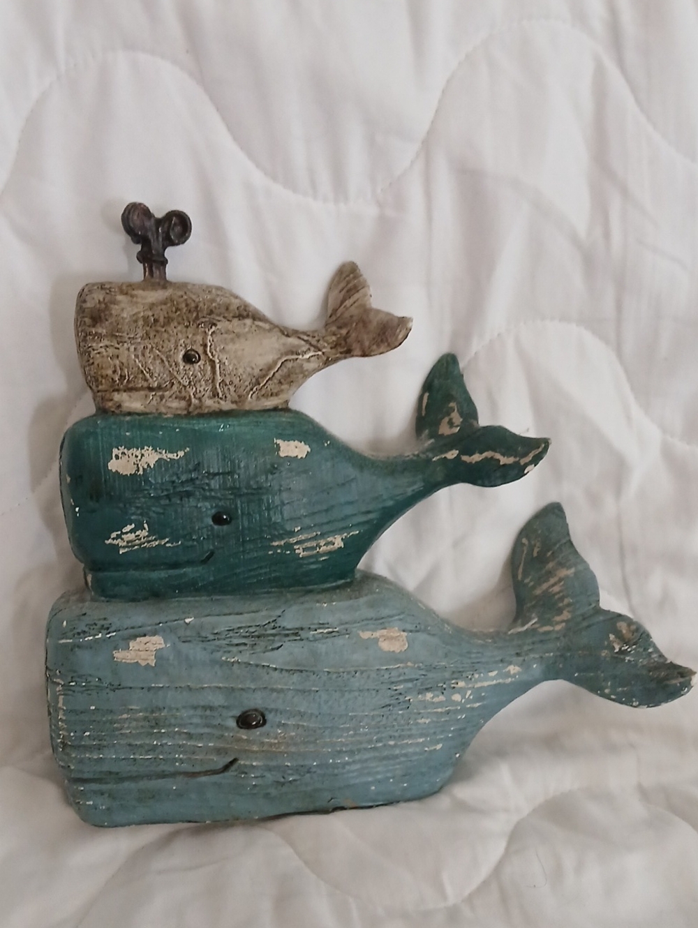 Whale Decor Wooden - Picture 2 of 8